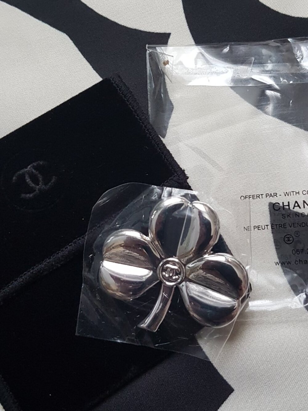 Chanel Beauty gift brooch